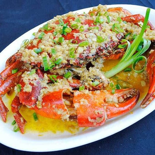 Crab with Butter & Garlic