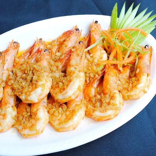 Shrimp with Butter and Garlic