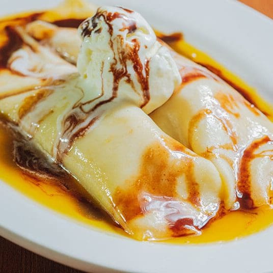 Mango Crepes