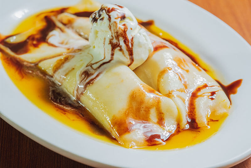 Mango Crepes
